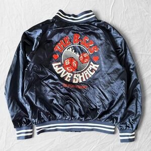 The B-52s Love Shack navy blue varsity jacket